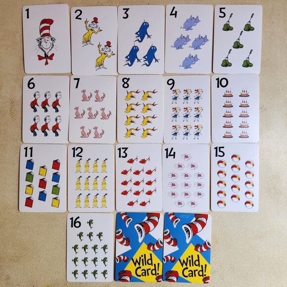 Pre-School Flash Cards Asst Lot-Playskool, Dr. Seuss, Disney Princess - Picture 11 of 16